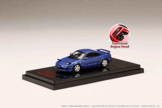 Hobby Japan 1/64 Toyota MR2 (SW20) GT-S 1996 / Open Headlights PURBLISH BLUE MICA METALLIC