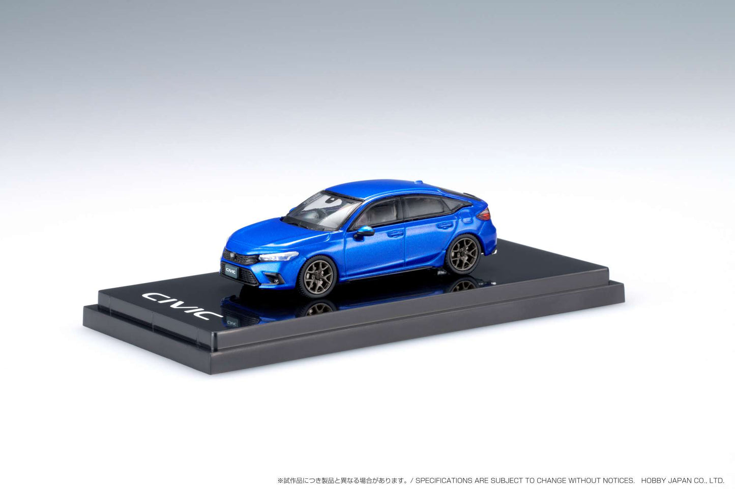 Hobby Japan 1/64 Honda Civic (FL1) Customized Ver. Premium Crystal Blue Metallic