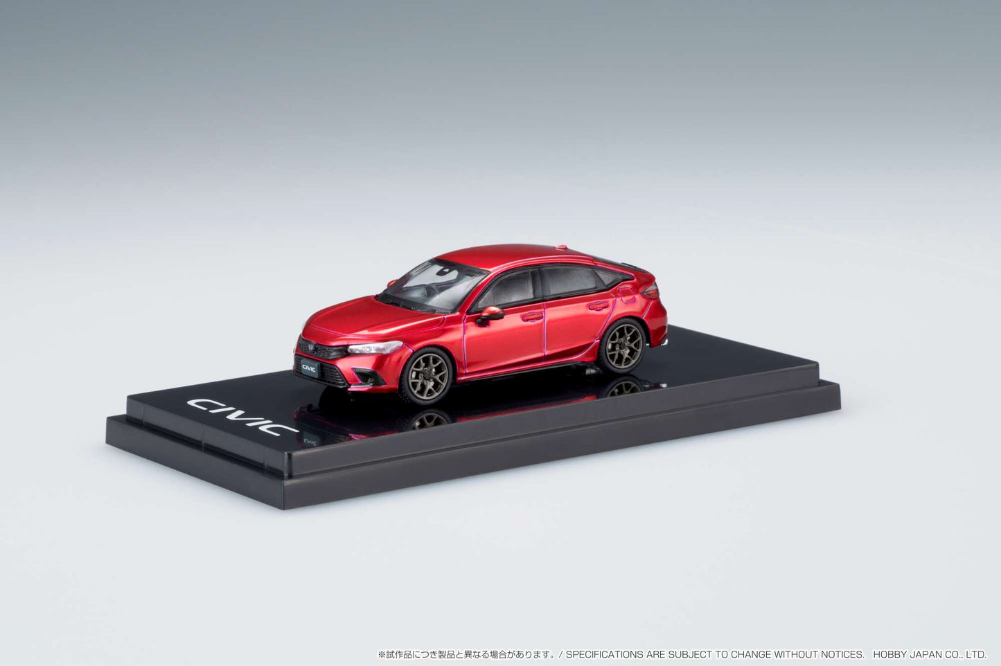 Hobby Japan 1/64 Honda Civic (FL1) Customized Ver. Premium Crystal Red