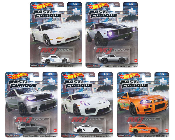 Hot Wheels Fast & Furious 2023 Mix A (Set of 5) – Flipn Diecast