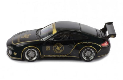 1/43 IXO Models Porsche OLD & NEW 997 #23 Black
