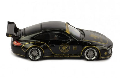 1/43 IXO Models Porsche OLD & NEW 997 #23 Black