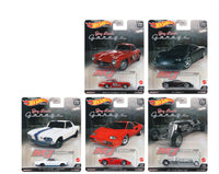 Hot Wheels Car Culture Jay Leno's Garage (Set of 5)