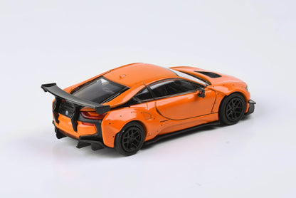 Para64 1/64 Liberty Walk x BMW i8 Orange