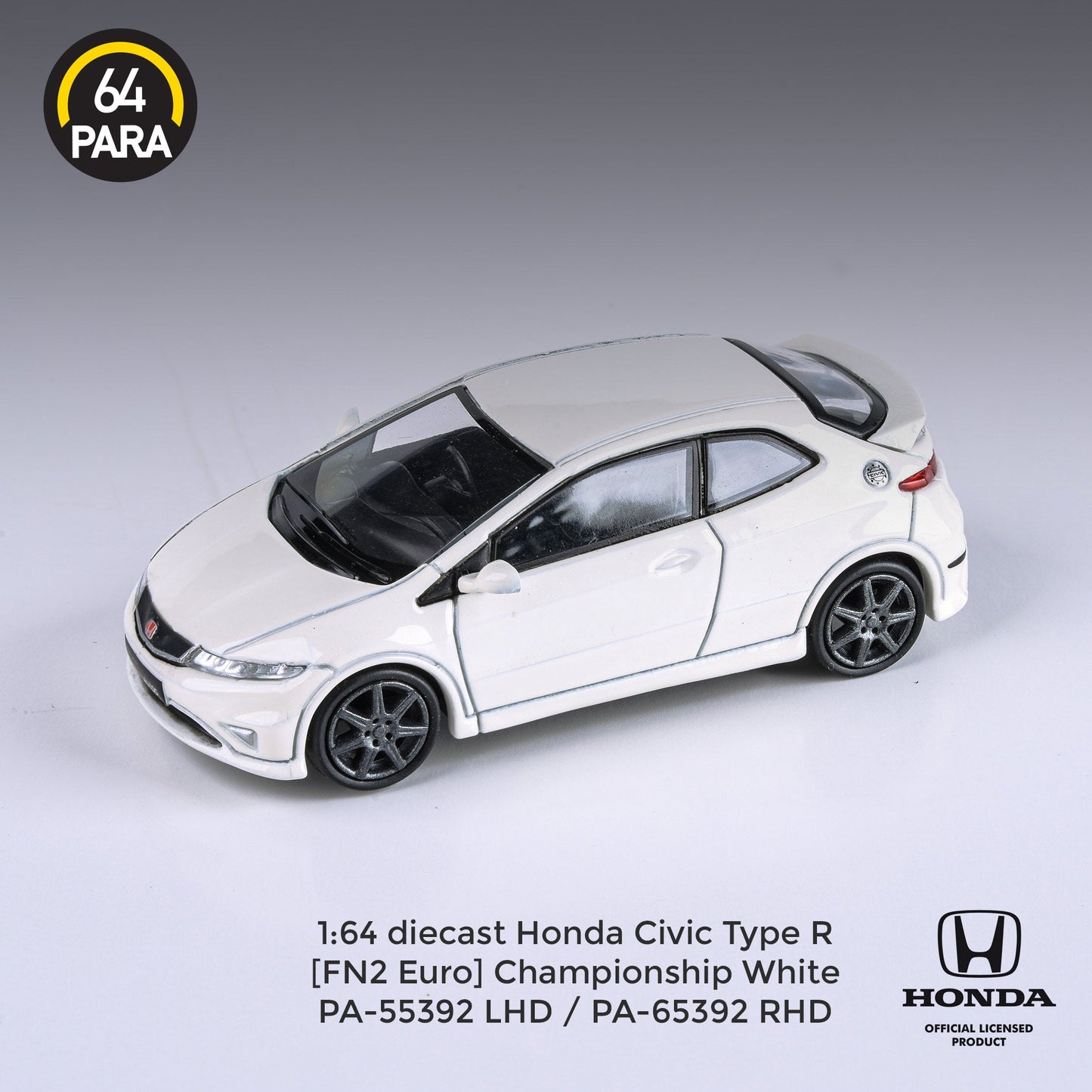 Para64 2007 Honda Civic Type R FN2 Euro Championship White