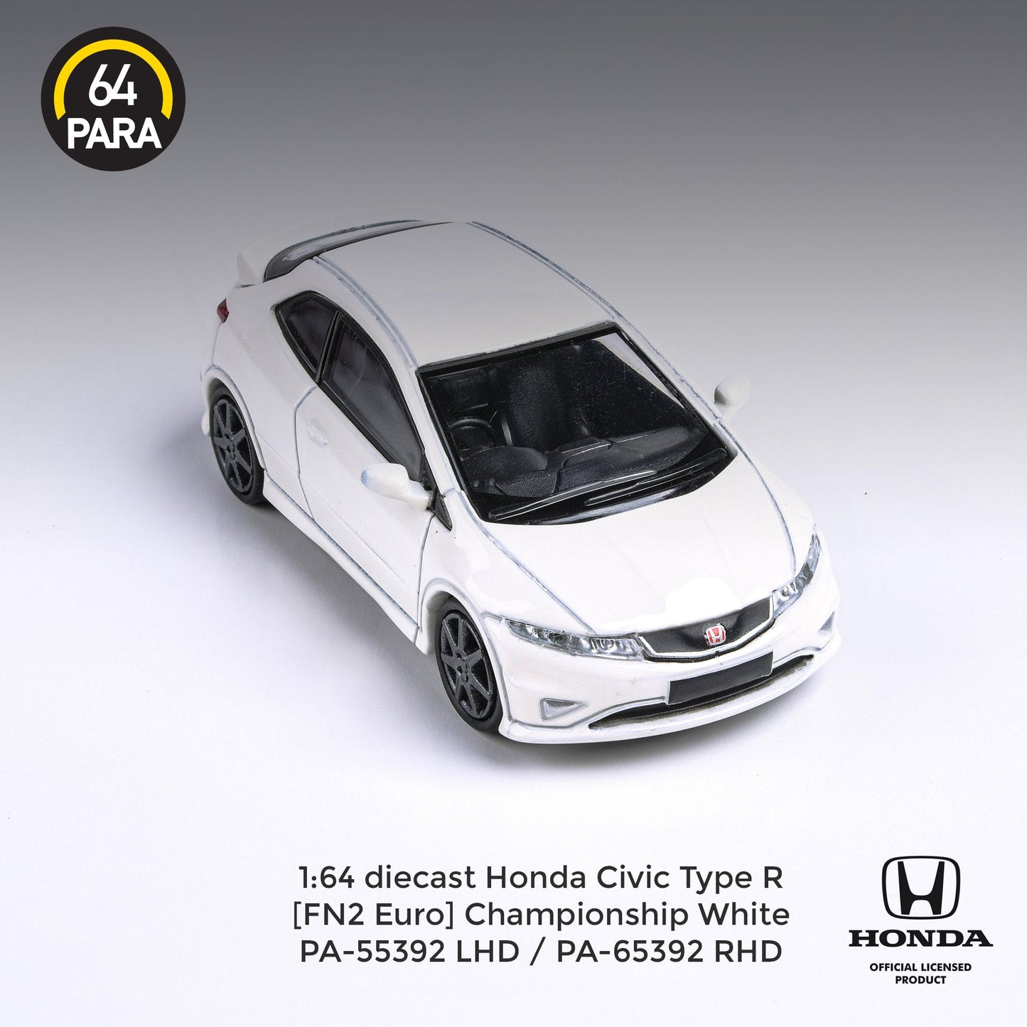 Para64 2007 Honda Civic Type R FN2 Euro Championship White
