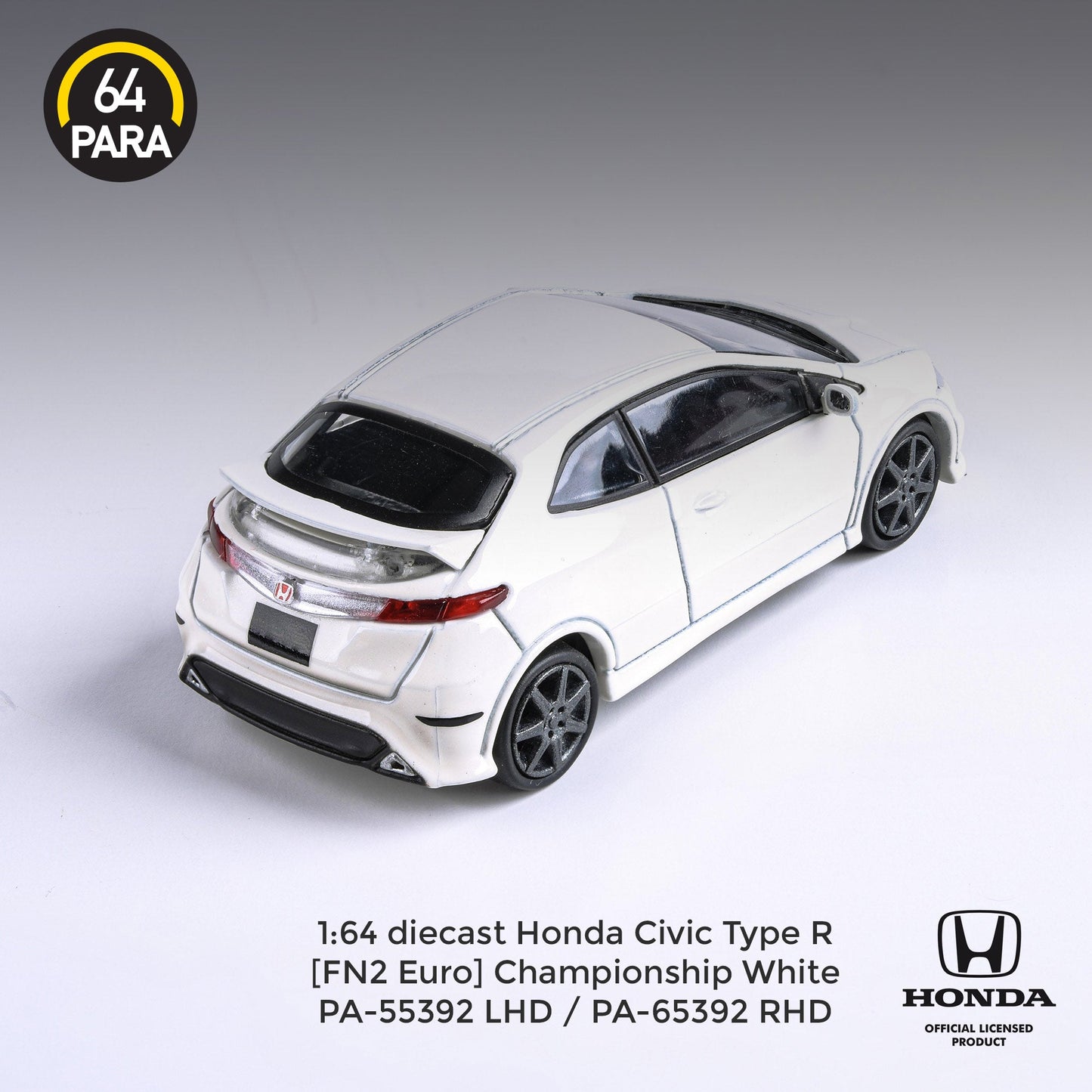Para64 2007 Honda Civic Type R FN2 Euro Championship White