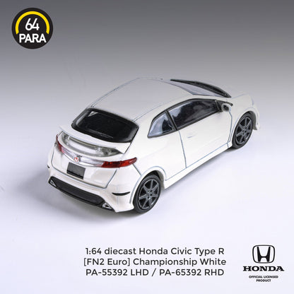 Para64 2007 Honda Civic Type R FN2 Euro Championship White