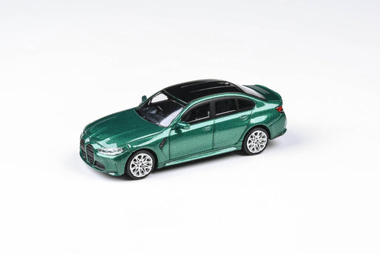 Para64 1/64 BMW M3 (G80) Isle of Man Green - Damaged Box