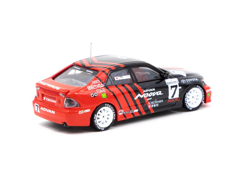 Tarmac Works 1/64 Hobby64 Toyota Altezza Macau Guia Race 2003 #7 - Damaged Box