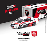 Tarmac Works Hobby64 1/64 Toyota Hilux One Make Race w/ Container