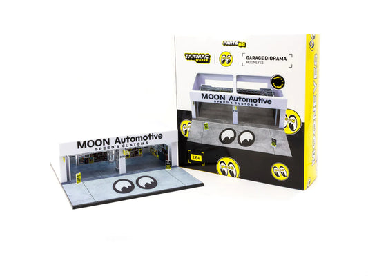 Tarmac Works x Mooneyes Parts64 1/64 Accessories Pit Garage Diorama