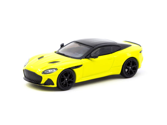 Tarmac Works Global64 Aston Martin DBS Superleggera Yellow Metallic