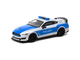 Tarmac Works Global64 1/64 Ford Mustang GT German Police