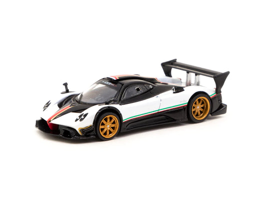 Tarmac Works Global64 1/64 Pagani Zonda R Bianco Benny