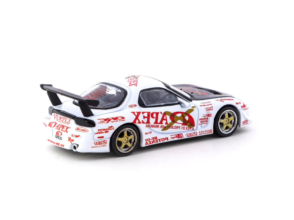 Tarmac Works Global64 1/64 Vertex Mazda RX7 (FD3S) A'PEX D1 Project