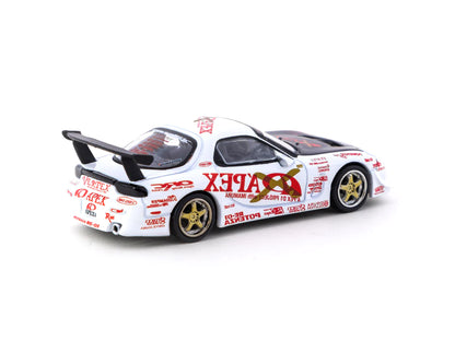 Tarmac Works Global64 1/64 Vertex Mazda RX7 (FD3S) A'PEX D1 Project
