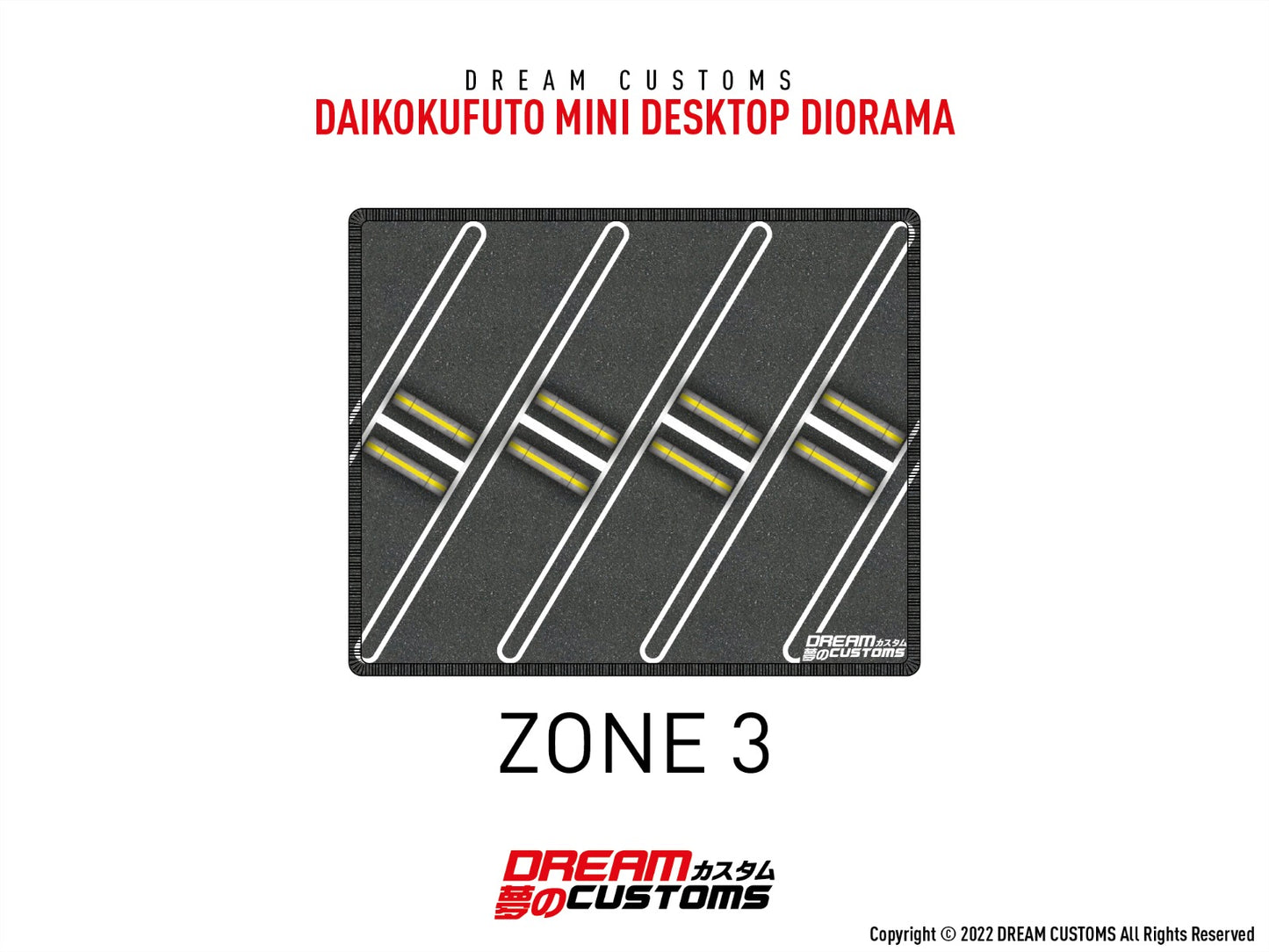 Dream Customs 1/64 Daikokufuto Zone 3 Mini Desktop Diorama