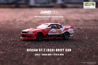 Inno64 1/64 Shell Nissan Skyline R34 GTT Drift Car