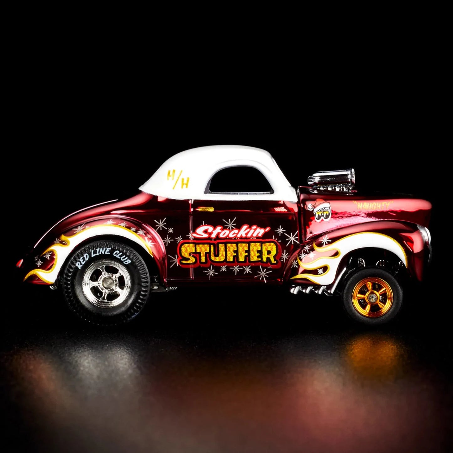 Hot Wheels RLC  ’41 Willys Gasser Holiday Car