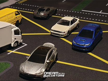 Dream Customs Mouse Pad Singapore Street Desktop Diorama (XL)