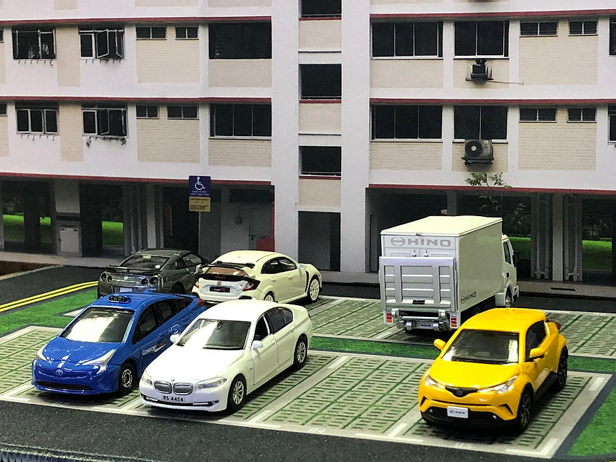 Dream Customs Singapore Carpark II Desktop Diorama Pad (Small)
