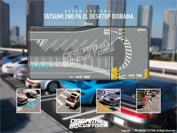Dream Customs 1/64 Tatsumi 2nd PA Desktop Diorama Pad (XL)