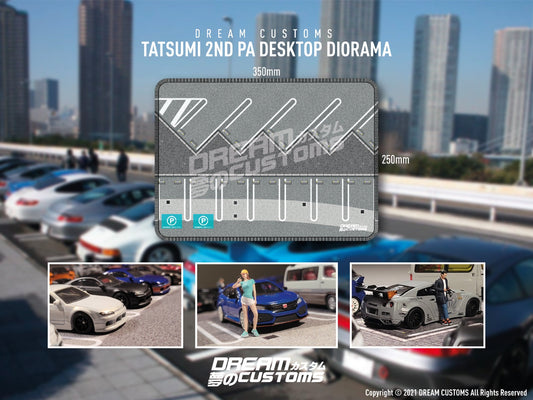 Dream Customs 1/64 Tatsumi 2nd PA Desktop Diorama Pad (Small)