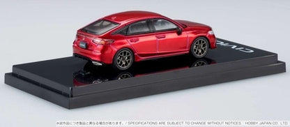Hobby Japan 1/64 Honda Civic (FL1) Customized Ver. Premium Crystal Red