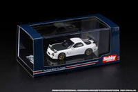 Hobby Japan 1/64 Efini Mazda RX7 FD3S A-Spec GT Wing Pure White