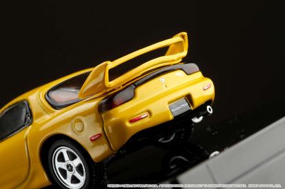 Hobby Japan 1/64 Efini RX-7 FD3S (A-Spec.) Sunburst Yellow
