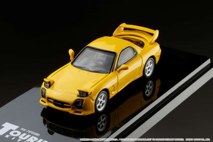 Hobby Japan 1/64 Efini RX-7 FD3S (A-Spec.) Sunburst Yellow