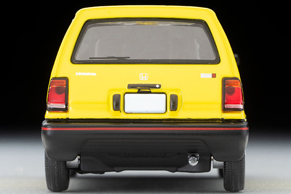 Tomica Limited Vintage 1/64 1981 Honda City R Yellow w/ Motocompo LV-N272b