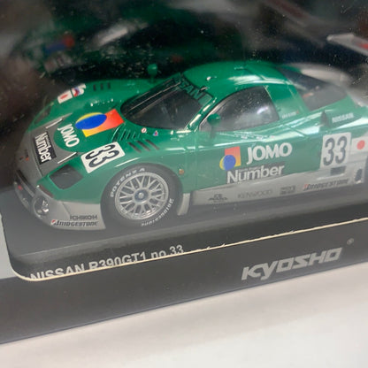 1/43 Kyosho Nissan R390 GT1 24h Le Mans 1998 #33 Green