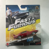 Mattel 1/55 Fast & Furious Dodge Charger Daytona 1969 Red