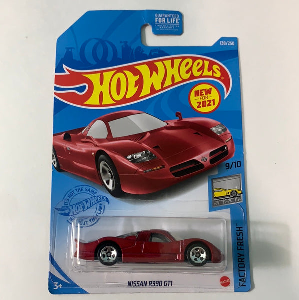 Hot Wheels 1/64 Nissan R390 GT1 Red