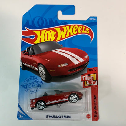 Hot Wheels 1/64 Treasure Hunt ‘91 Mazda MX-5 Miata Red