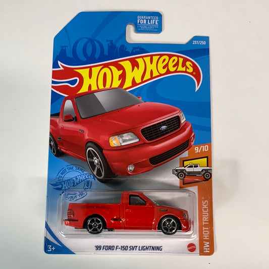 Hot Wheels 1/64 ‘99 Ford F-150 SVT Lightning Red