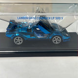 Hot Wheels RLC '82 Lamborghini Countach LP 500 S Blue