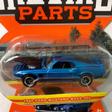 Matchbox Moving Parts 1969 Ford Mustang Boss 302 Blue