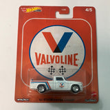 Hot Wheels 1/64 Pop Culture Valvoline ‘63 Studebaker Champ White