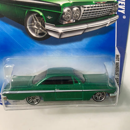 Hot Wheels 1/64 ‘62 Chevy Green