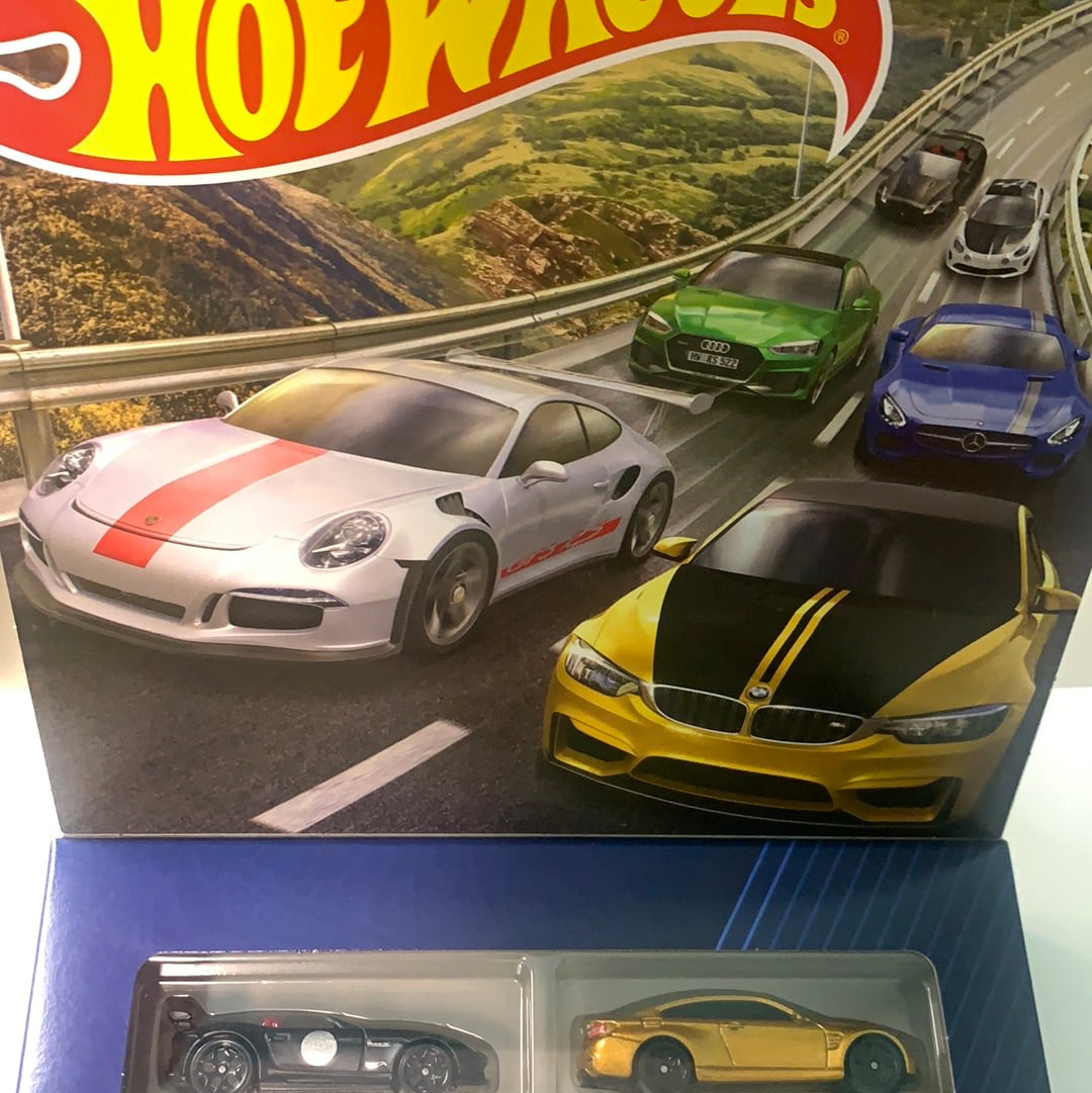 Hot Wheels European Cars 6 Pack