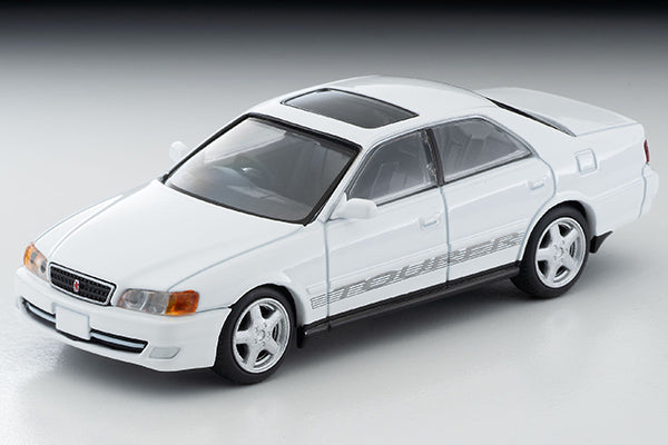 Tomica Limited Vintage Neo 1/64 1998 Toyota Chaser 2.5 Tourer S (White) LV-N224c