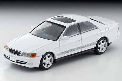 Tomica Limited Vintage Neo 1/64 1998 Toyota Chaser 2.5 Tourer S (White) LV-N224c