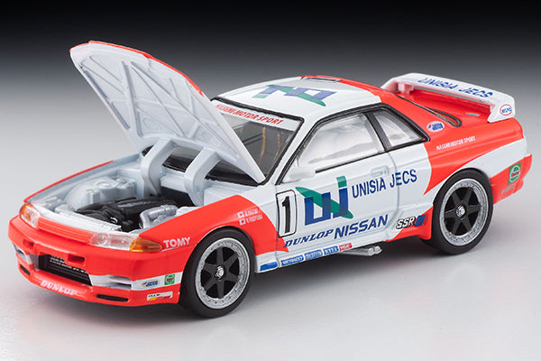 Tomica Limited Vintage 1/64 Unisia Jecs Nissan Skyline R32 (93 spec) LV-N234c