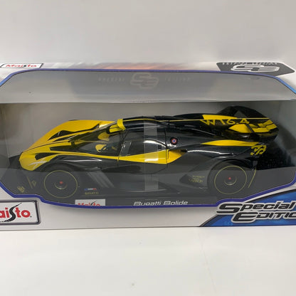 1/18 Maisto Bugatti Bolide Yellow