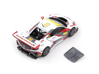 Tarmac Works Hobby64 1/64 2017 Honda NSX GT3 Macau GT Cup Fia Gt World Cup White & Grey