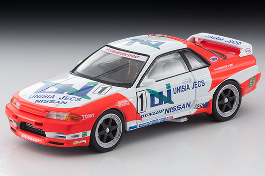 Tomica Limited Vintage 1/64 Unisia Jecs Nissan Skyline R32 (93 spec) LV-N234c