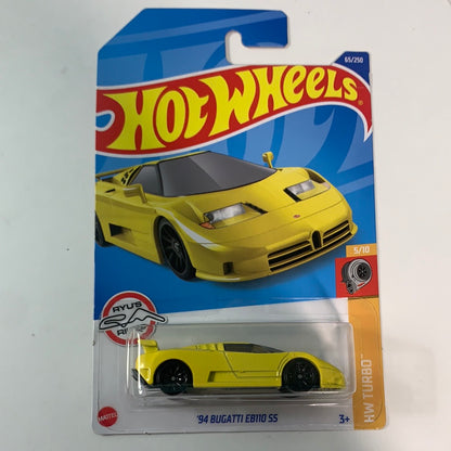 Hot Wheels 1/64 ‘94 Bugatti EB110 SS Yellow